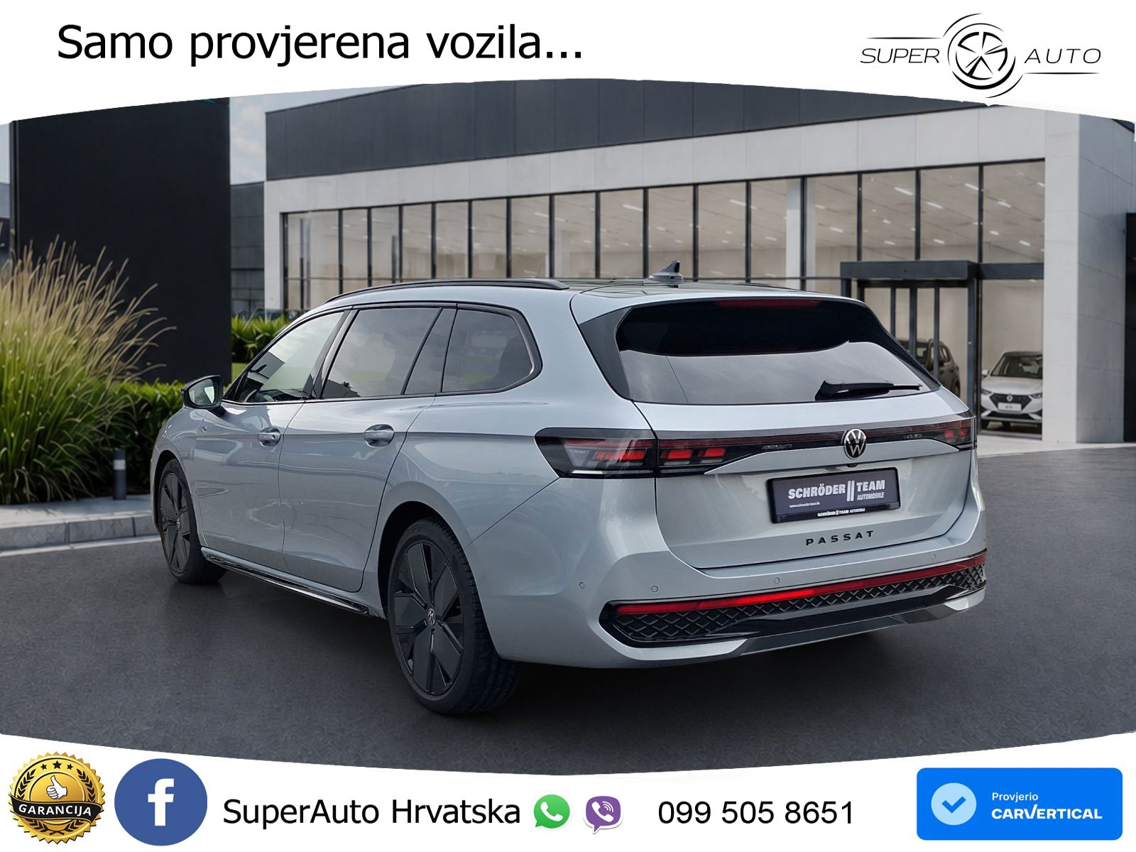 Volkswagen Passat Variant 2.0 TDI (193 KS) 4MOTION DSG R-Line LED+GR SJED+ACC