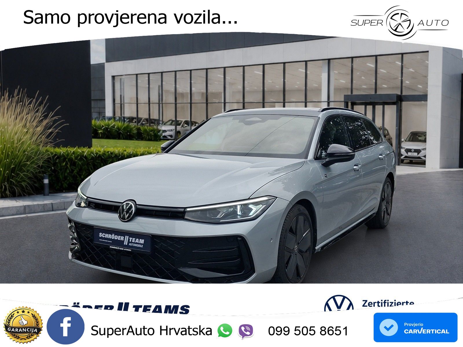Volkswagen Passat Variant 2.0 TDI (193 KS) 4MOTION DSG R-Line LED+GR SJED+ACC