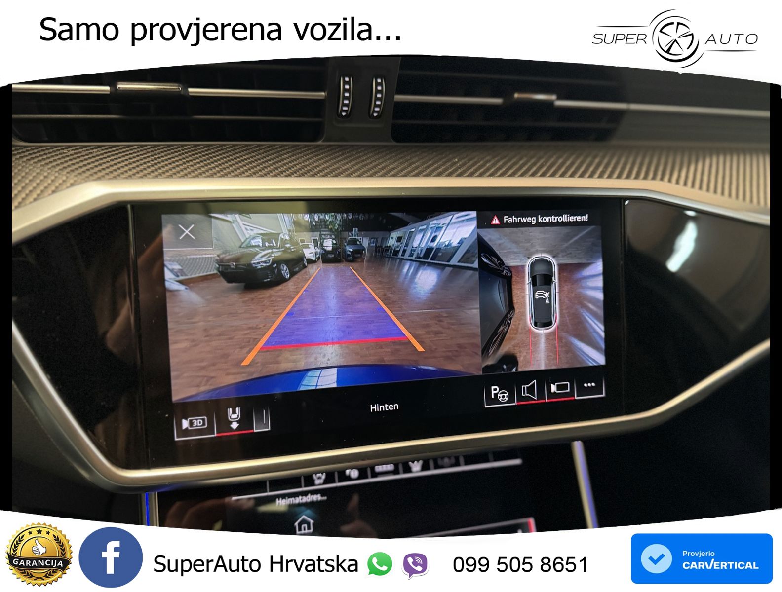 Audi RS6 Avant 4.0 TFSI V8 (600 KS) quattro Tiptronic ZRAČNI+ACC+GR SJED+KAM+PANO