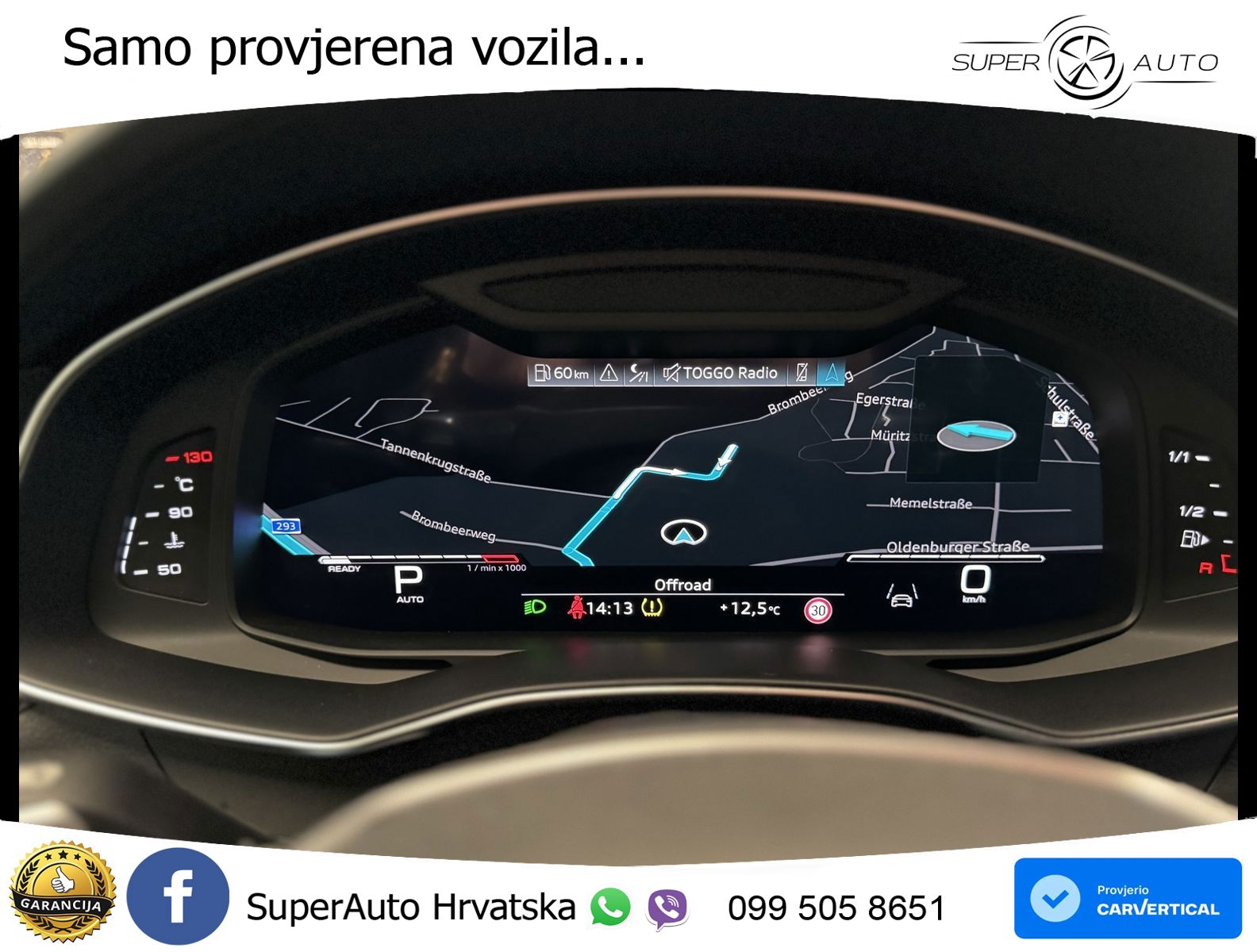 Audi RS6 Avant 4.0 TFSI V8 (600 KS) quattro Tiptronic ZRAČNI+ACC+GR SJED+KAM+PANO
