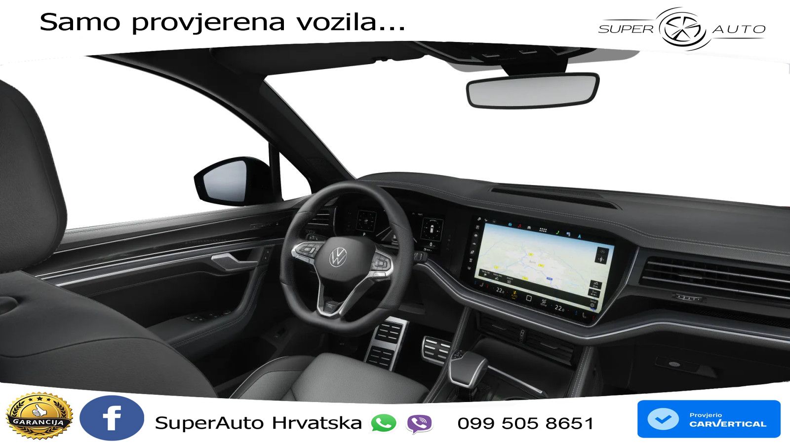 Volkswagen Touareg 3.0 V6 TDI (286 KS) 4MOTION Tiptronic ZRAČNI+ACC+GR SJED+KAM+PANO