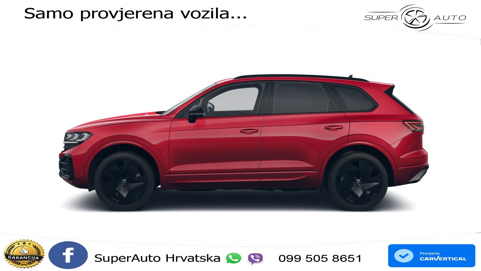 Volkswagen Touareg 3.0 V6 TDI (286 KS) 4MOTION Tiptronic ZRAČNI+ACC+GR SJED+KAM+PANO