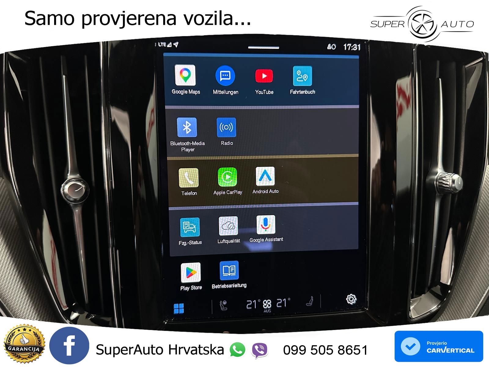 Volvo XC60 B4 Diesel FWD Geartronic LED+GR SJED+ACC