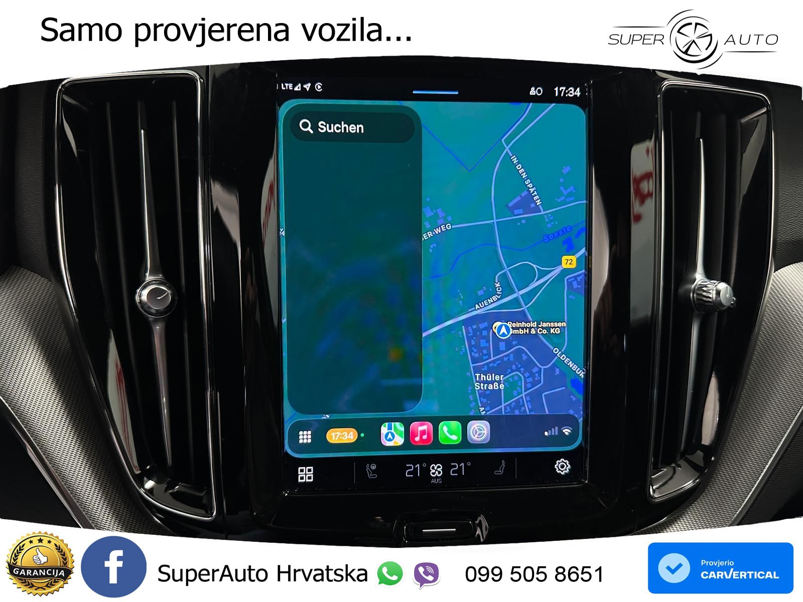 Volvo XC60 B4 Diesel FWD Geartronic LED+GR SJED+ACC