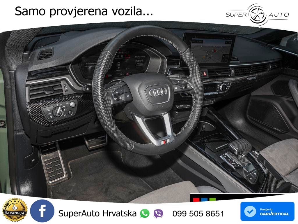 Audi A5 Sportback 45 TFSI (265 KS) quattro S tronic S line LED+GR SJED+ACC
