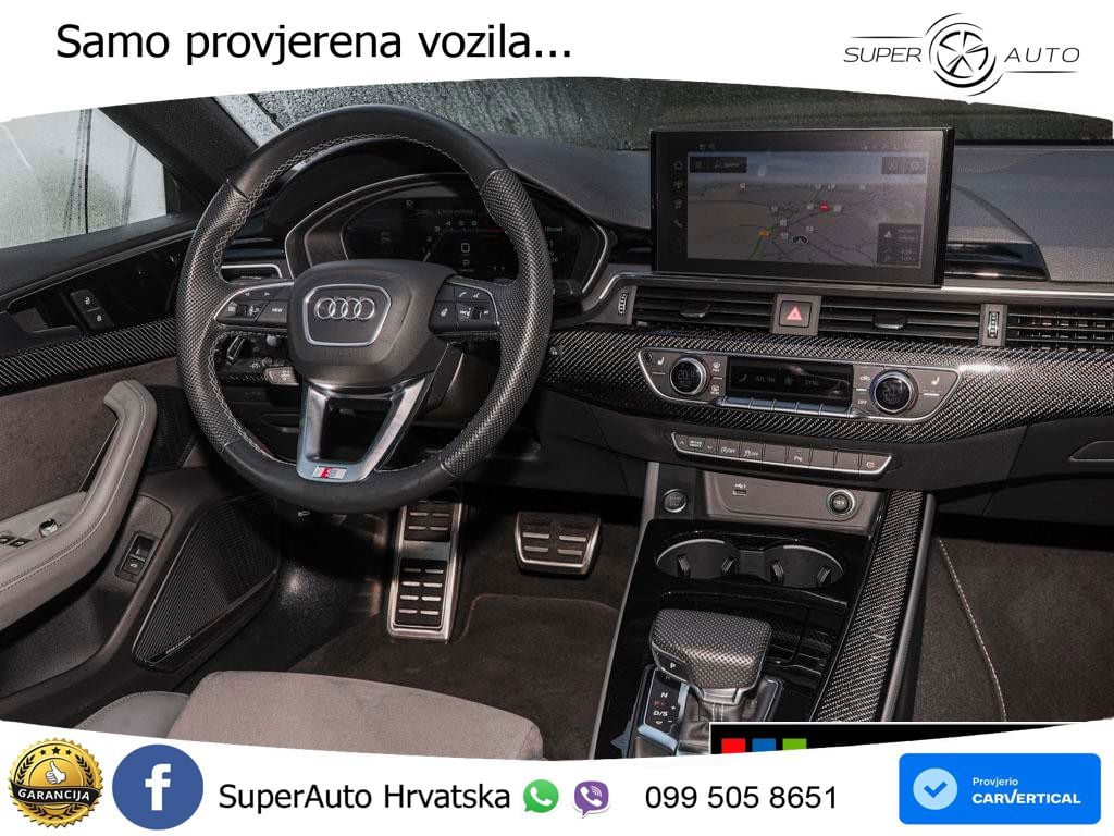 Audi A5 Sportback 45 TFSI (265 KS) quattro S tronic S line LED+GR SJED+ACC