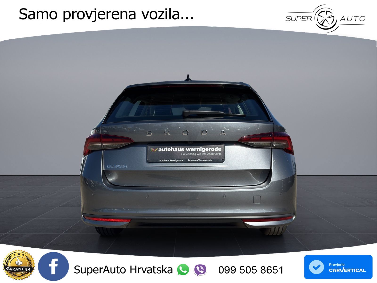 Škoda Octavia Combi 2.0 TDI (150 KS) DSG LED+GR SJED+ACC