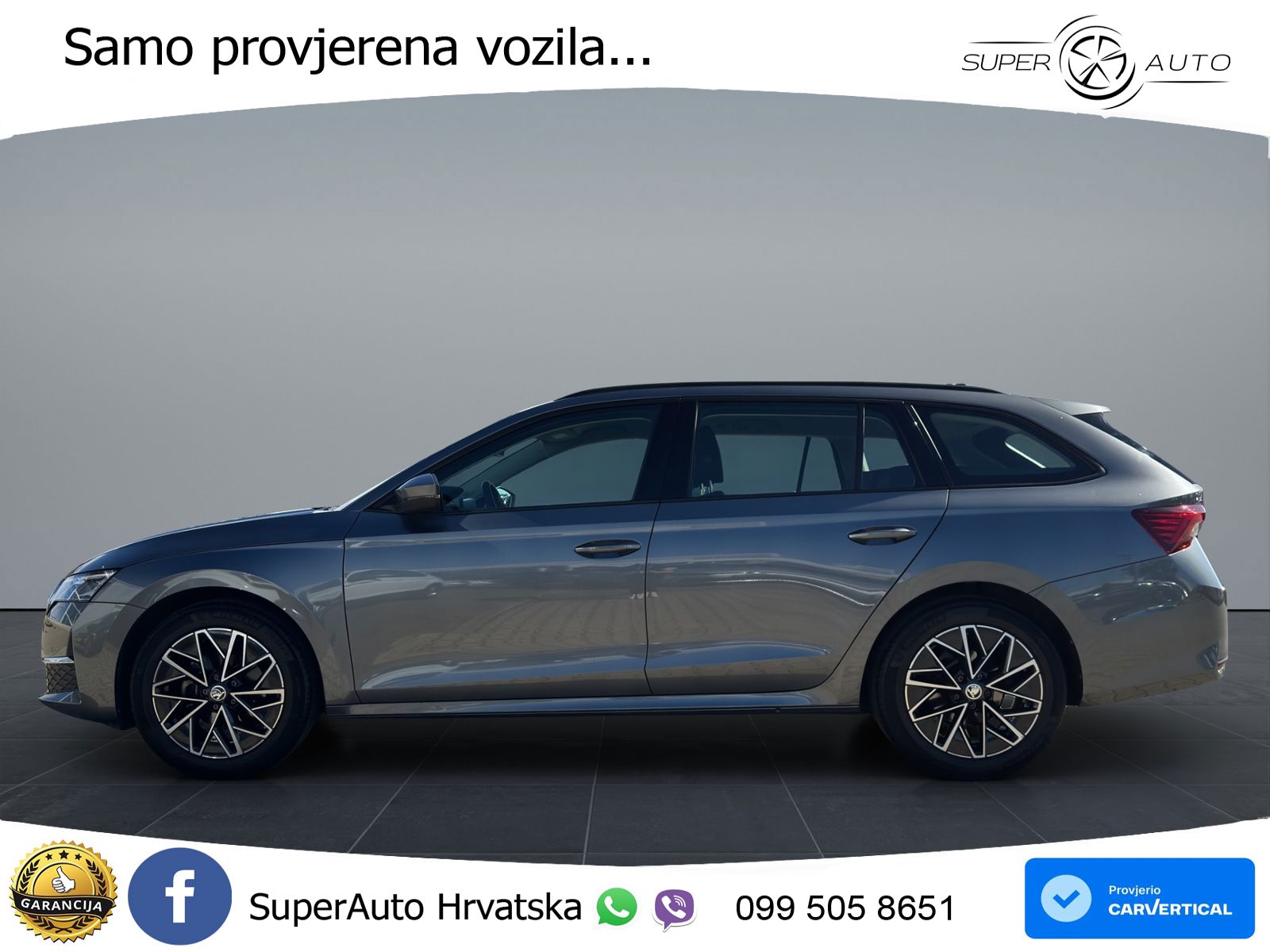 Škoda Octavia Combi 2.0 TDI (150 KS) DSG LED+GR SJED+ACC