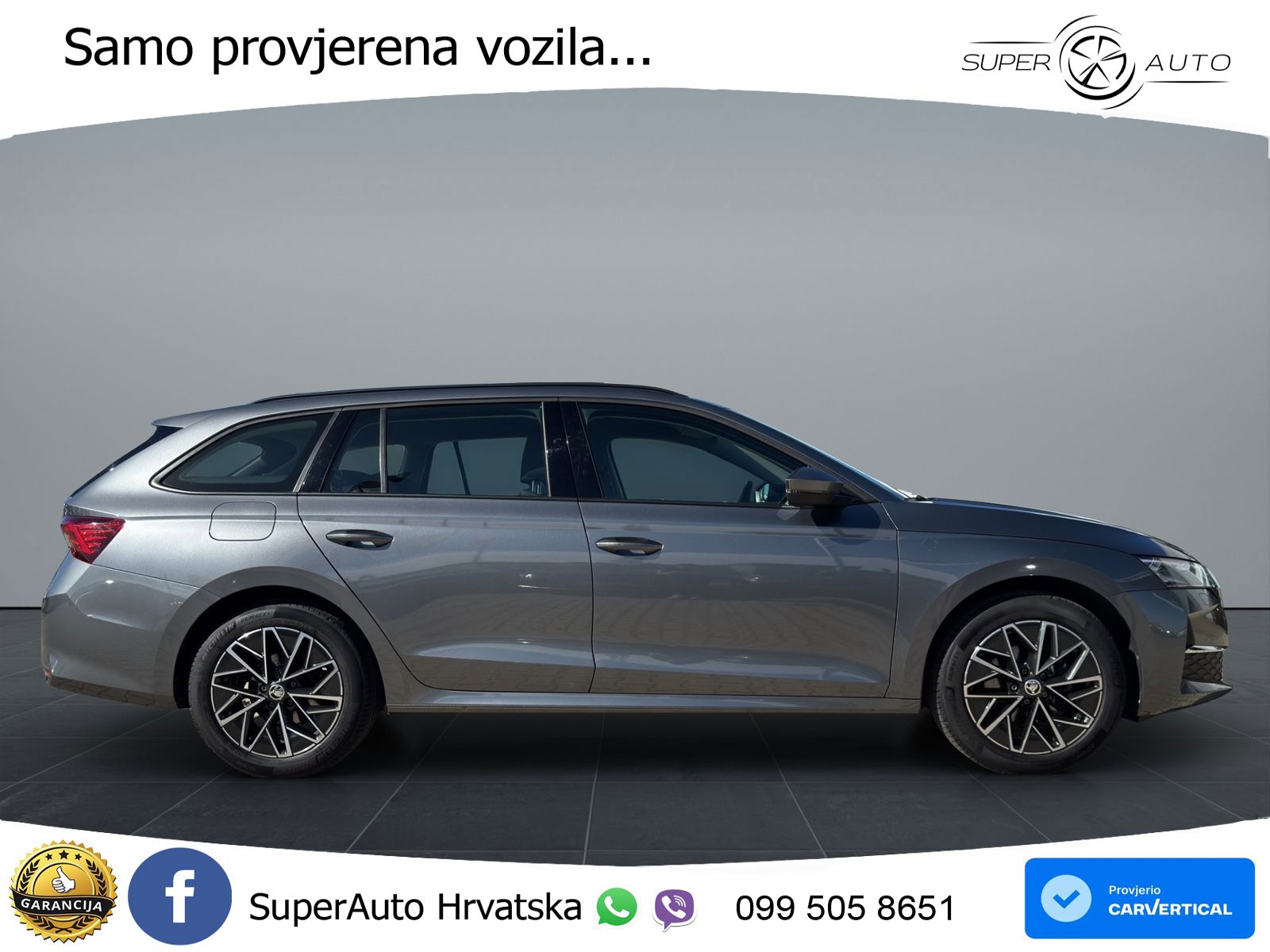 Škoda Octavia Combi 2.0 TDI (150 KS) DSG LED+GR SJED+ACC