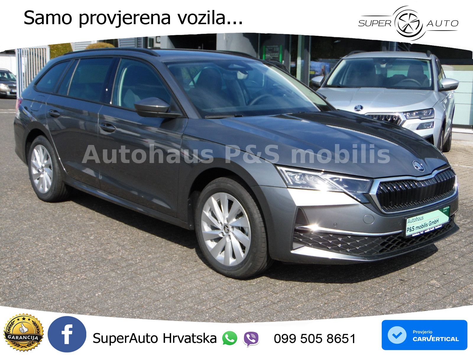 Škoda Octavia Combi 2.0 TDI (150 KS) DSG Selection LED+GR SJED+ACC