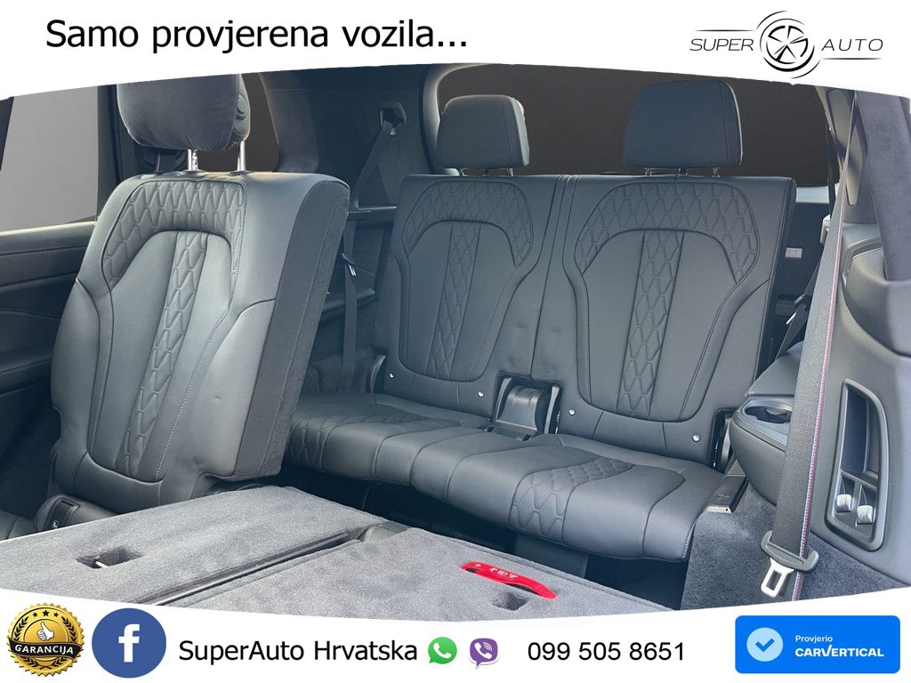 BMW X7 40d (352 KS) xDrive Steptronic M Sport ZRAČNI+ACC+GR SJED+KAM+PANO