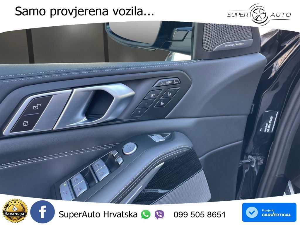 BMW X7 40d (352 KS) xDrive Steptronic M Sport ZRAČNI+ACC+GR SJED+KAM+PANO