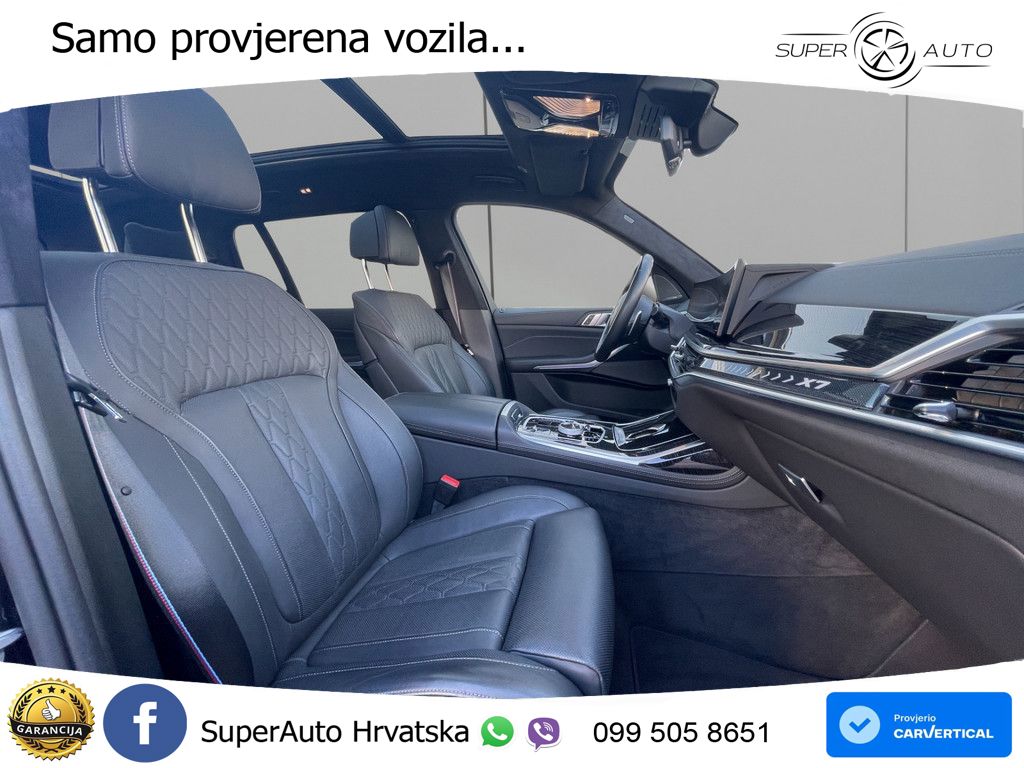 BMW X7 40d (352 KS) xDrive Steptronic M Sport ZRAČNI+ACC+GR SJED+KAM+PANO