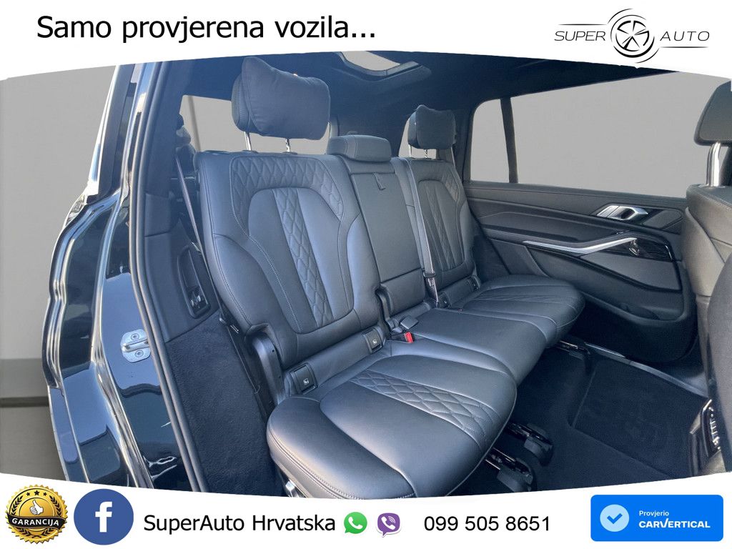 BMW X7 40d (352 KS) xDrive Steptronic M Sport ZRAČNI+ACC+GR SJED+KAM+PANO