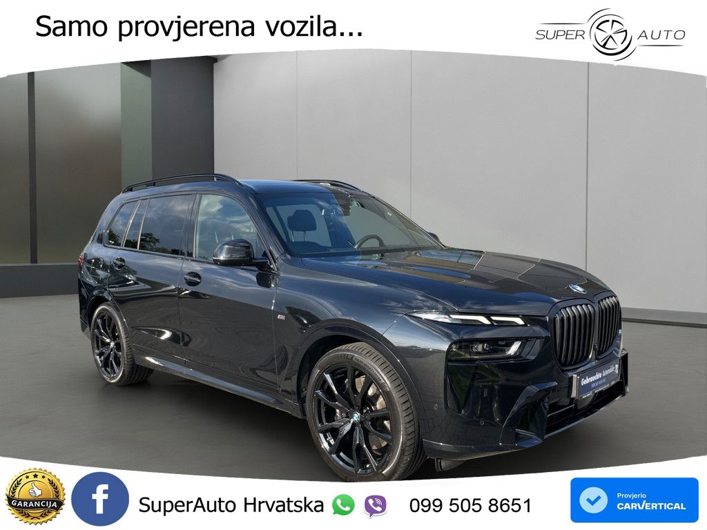 BMW X7 40d (352 KS) xDrive Steptronic M Sport ZRAČNI+ACC+GR SJED+KAM+PANO