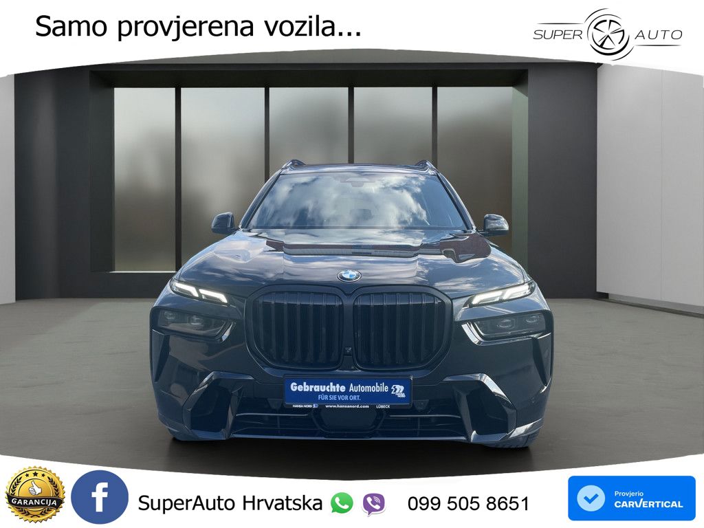 BMW X7 40d (352 KS) xDrive Steptronic M Sport ZRAČNI+ACC+GR SJED+KAM+PANO