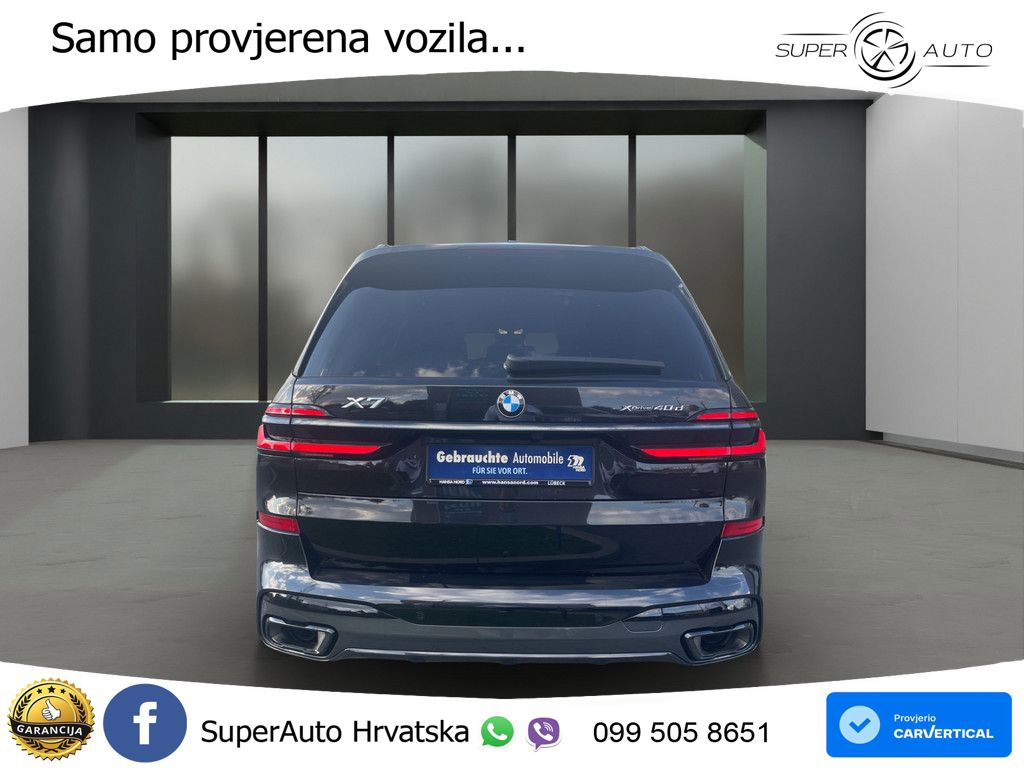 BMW X7 40d (352 KS) xDrive Steptronic M Sport ZRAČNI+ACC+GR SJED+KAM+PANO