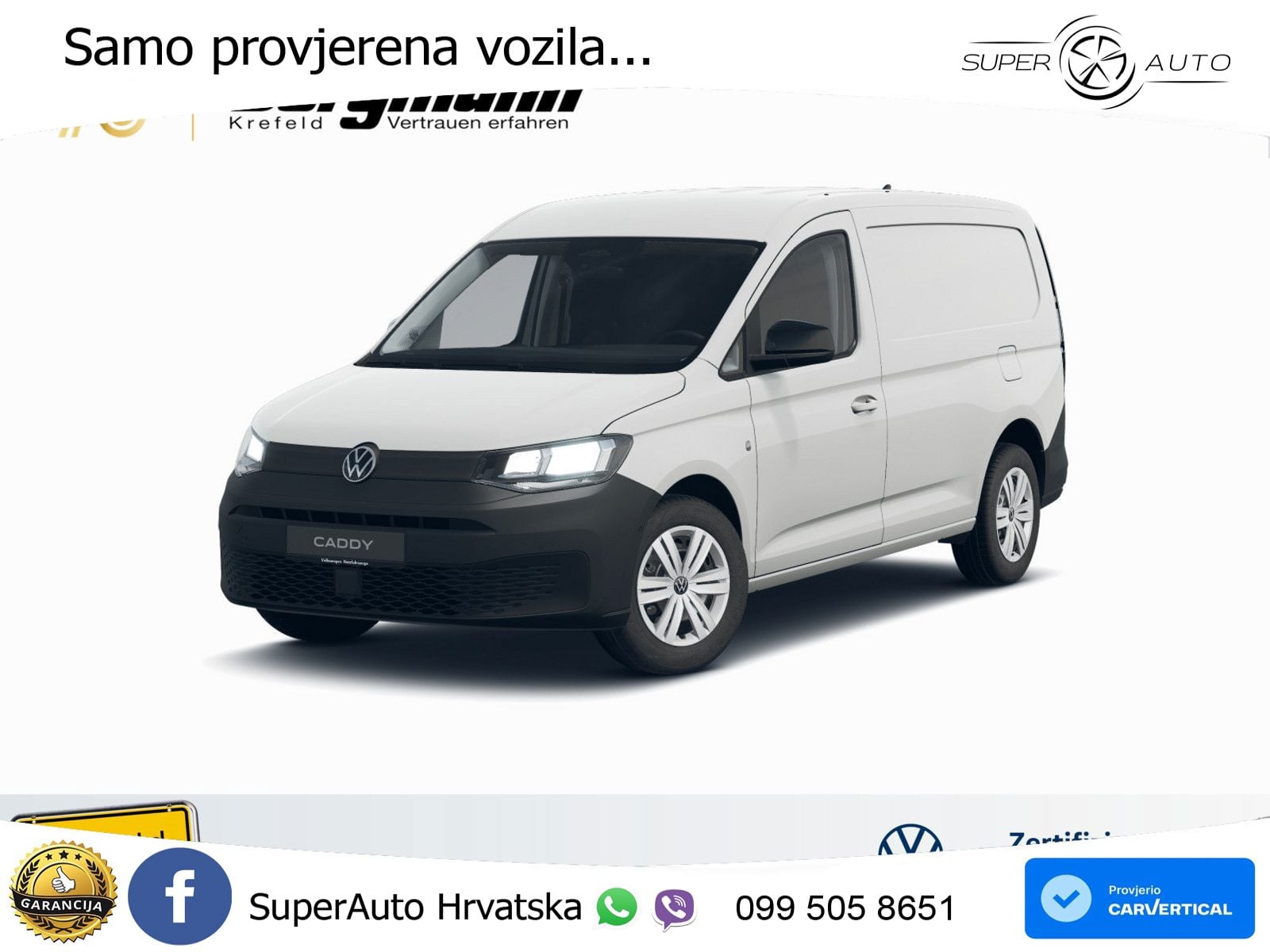 Volkswagen Caddy 2.0 TDI Cargo Maxi ACC SHZ PDC KLIMA 122 KS