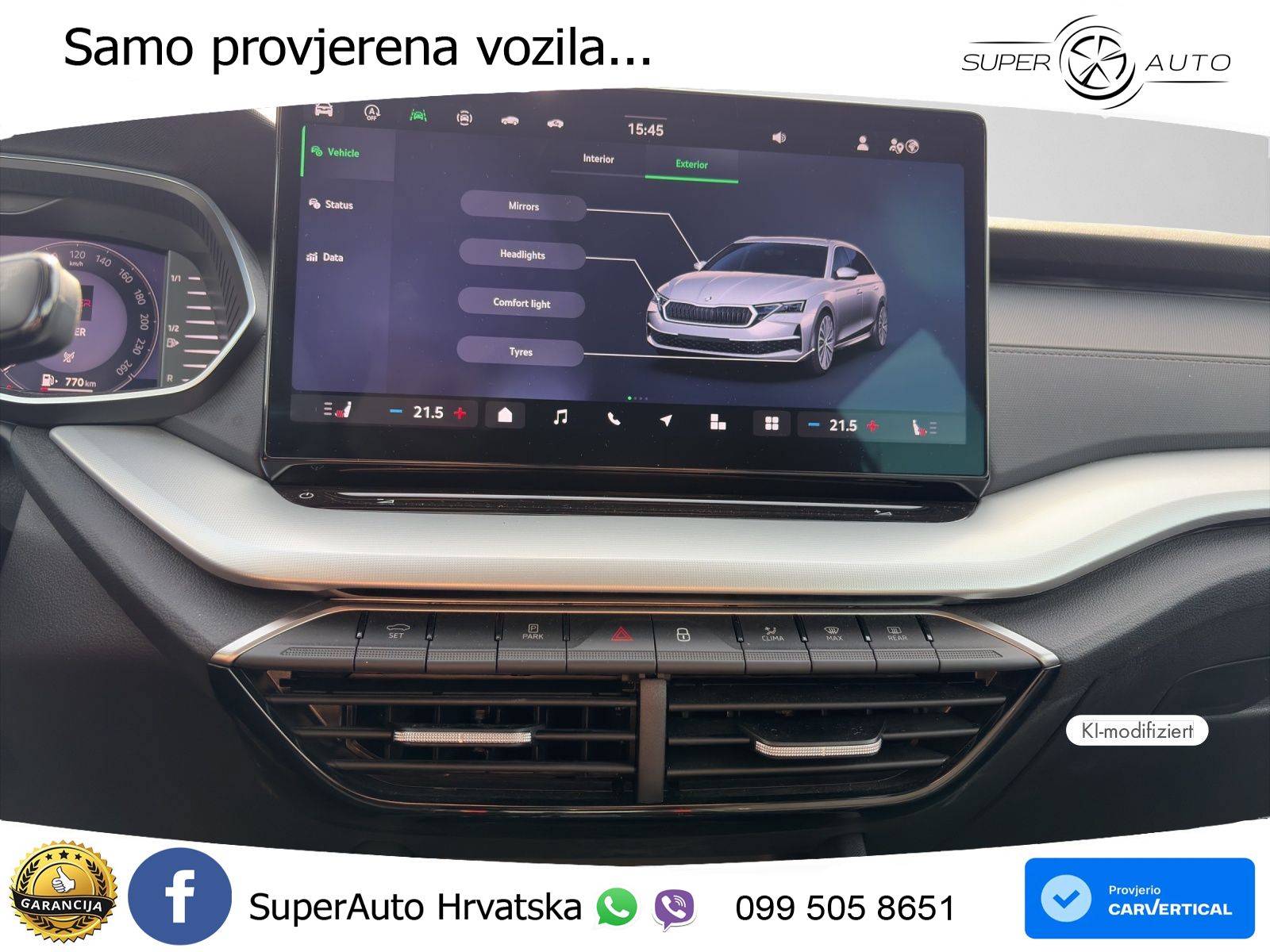 Škoda Octavia Combi 2.0 TDI (150 KS) DSG Selection LED+GR SJED+ACC