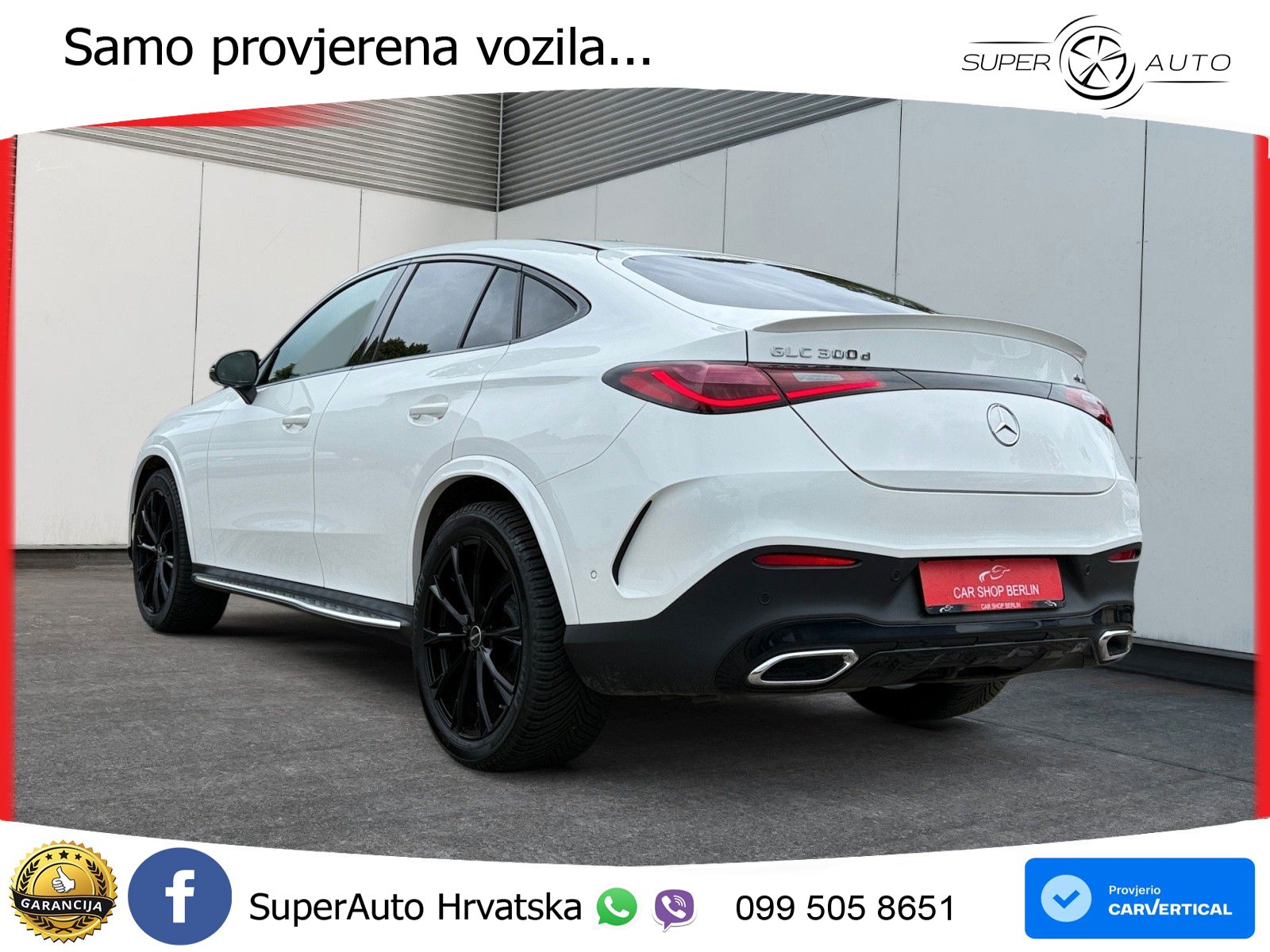 Mercedes GLC Coupe 300d (269 KS) 4MATIC 9G-TRONIC AMG ACC+HEAD+GR SJED+360+PANO