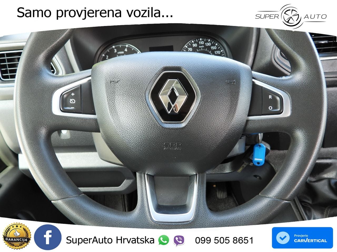 Renault MASTER KASTENWAGEN DOPPELKABINE 7 SITZE TEMPOMAT 135 KS