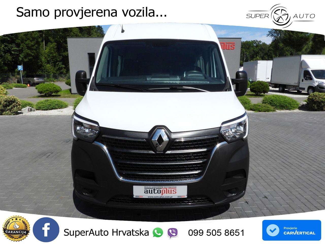 Renault MASTER KASTENWAGEN DOPPELKABINE 7 SITZE TEMPOMAT 135 KS