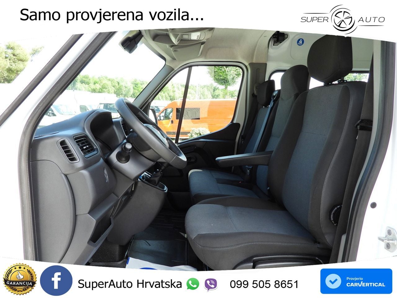 Renault MASTER KASTENWAGEN DOPPELKABINE 7 SITZE TEMPOMAT 135 KS
