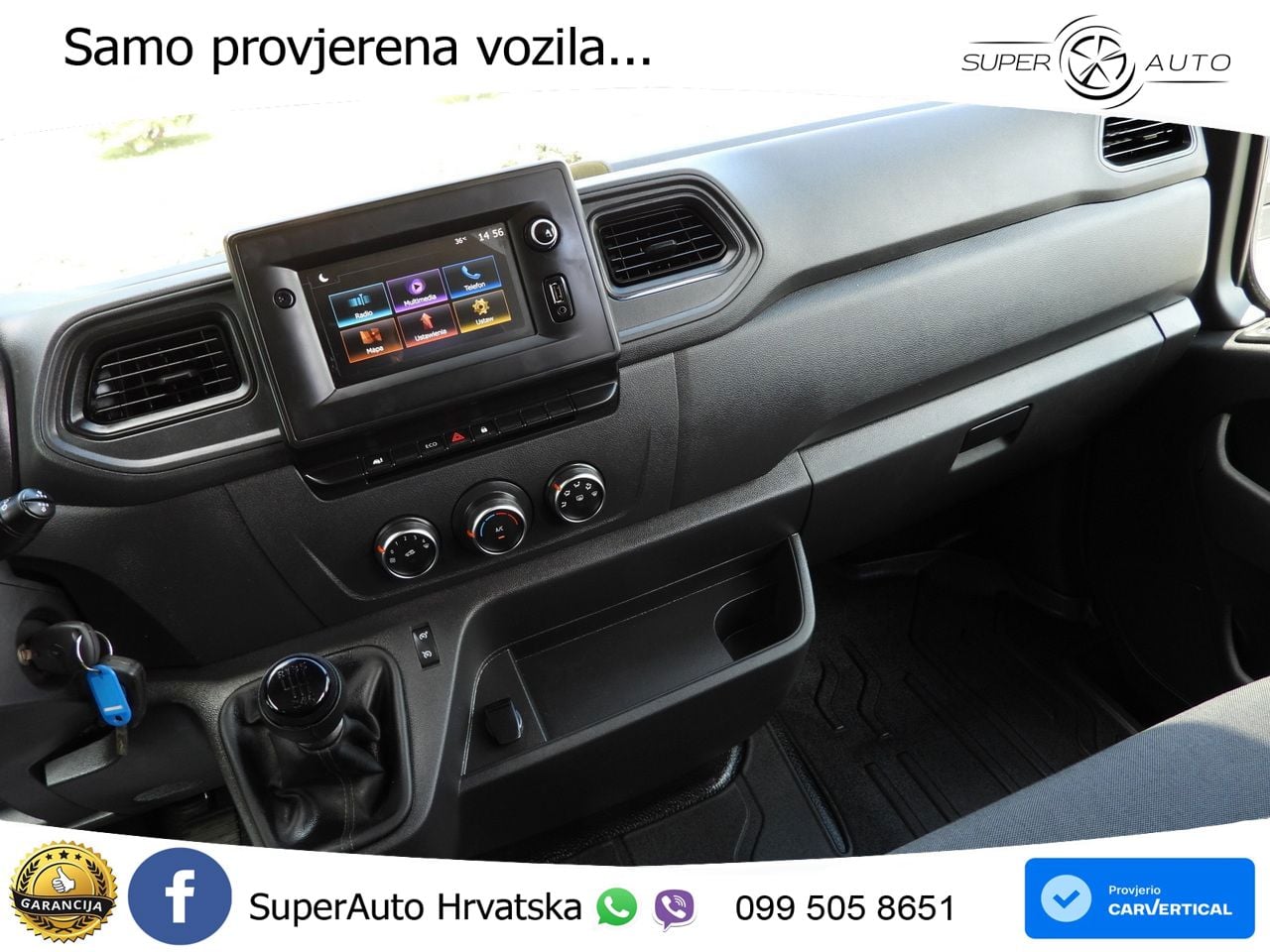 Renault MASTER KASTENWAGEN DOPPELKABINE 7 SITZE TEMPOMAT 135 KS