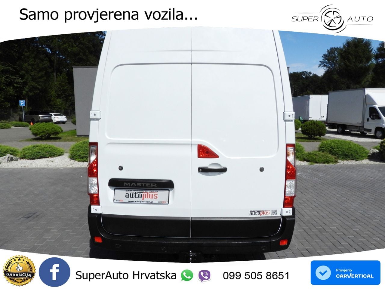 Renault MASTER KASTENWAGEN DOPPELKABINE 7 SITZE TEMPOMAT 135 KS