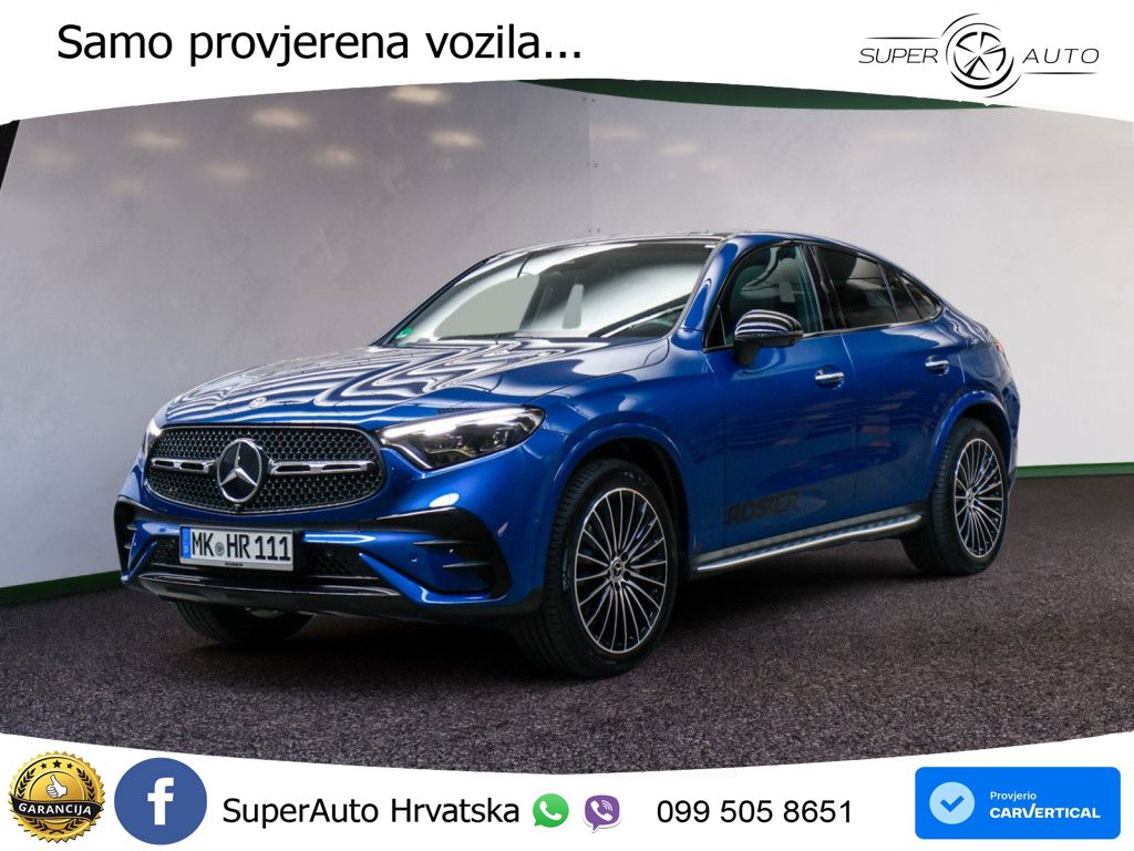 Mercedes GLC Coupe 400e (381 KS) 4MATIC 9G-TRONIC AMG ZRAČNI+ACC+GR SJED+KAM+PANO