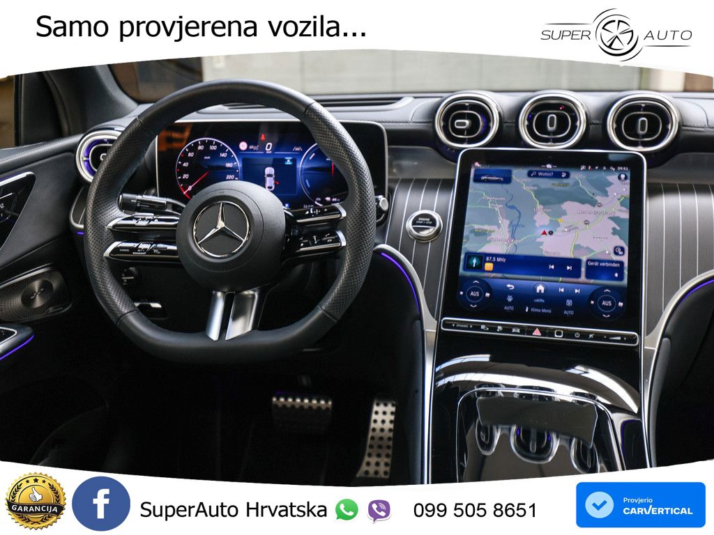 Mercedes GLC Coupe 400e (381 KS) 4MATIC 9G-TRONIC AMG ZRAČNI+ACC+GR SJED+KAM+PANO