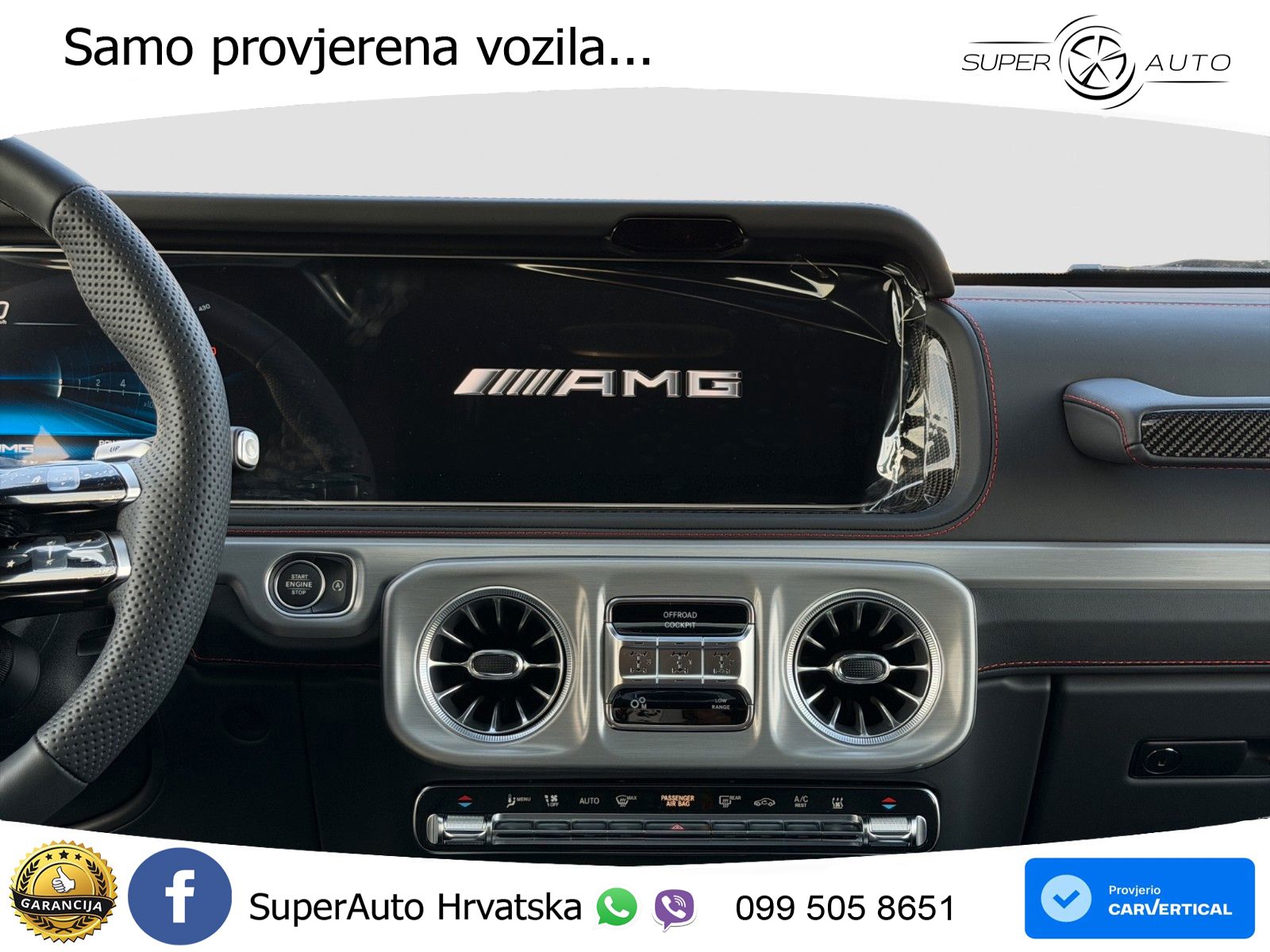 Mercedes AMG G 63 Long V8 (585 KS) 4MATIC 9G-TRONIC AMG SPEEDSHIFT TCT