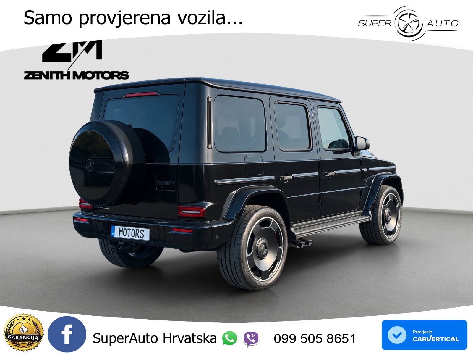 Mercedes AMG G 63 Long V8 (585 KS) 4MATIC 9G-TRONIC AMG SPEEDSHIFT TCT