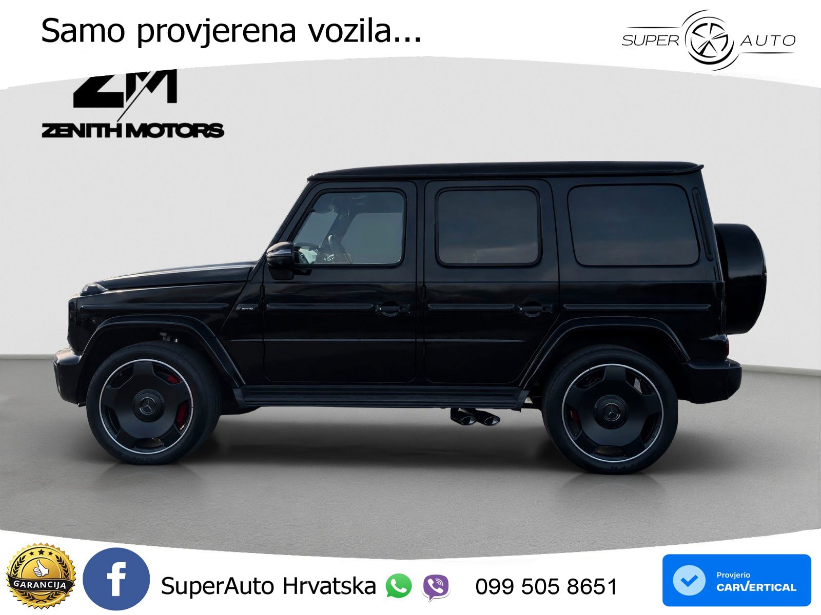 Mercedes AMG G 63 Long V8 (585 KS) 4MATIC 9G-TRONIC AMG SPEEDSHIFT TCT