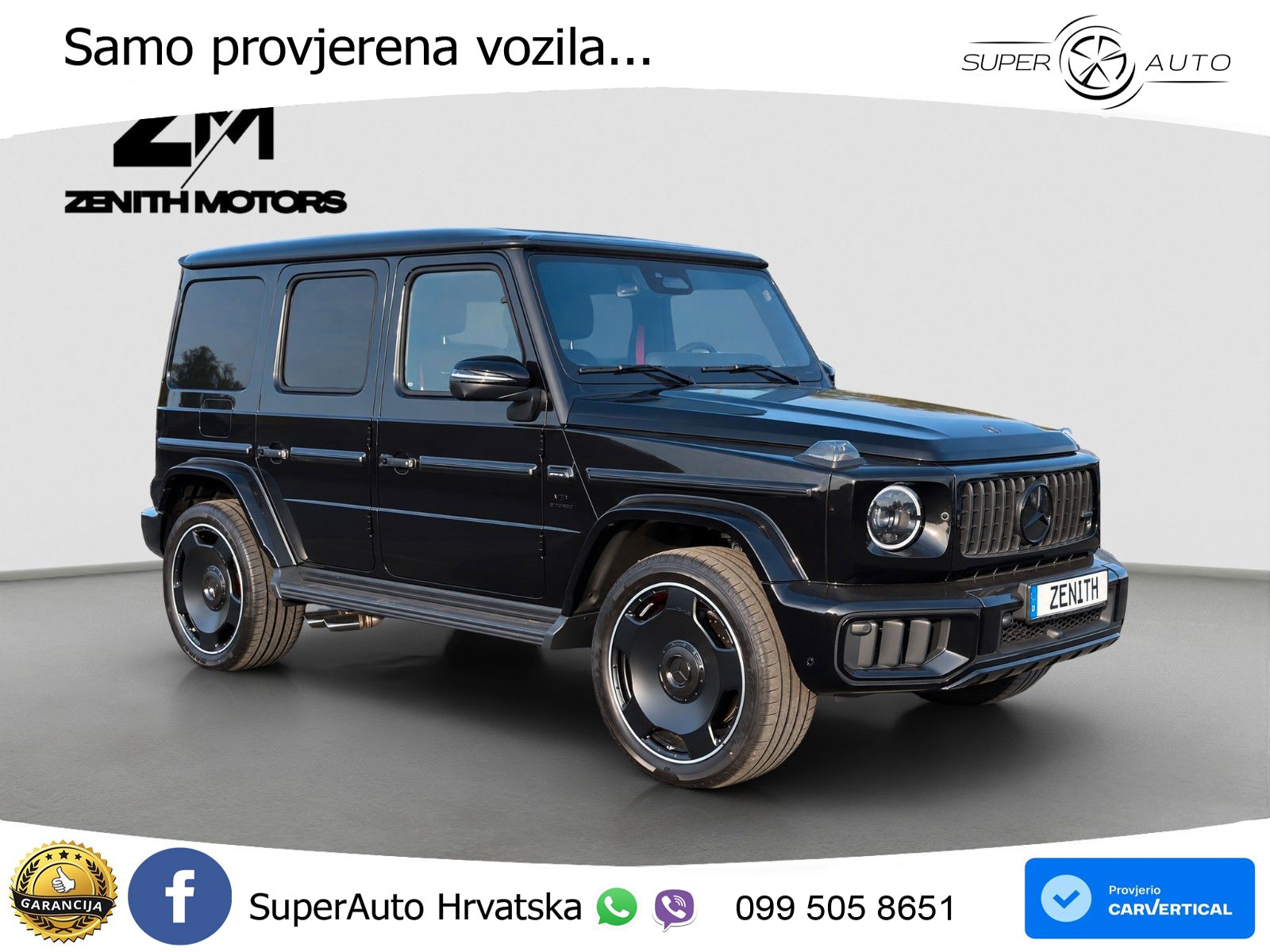 Mercedes AMG G 63 Long V8 (585 KS) 4MATIC 9G-TRONIC AMG SPEEDSHIFT TCT