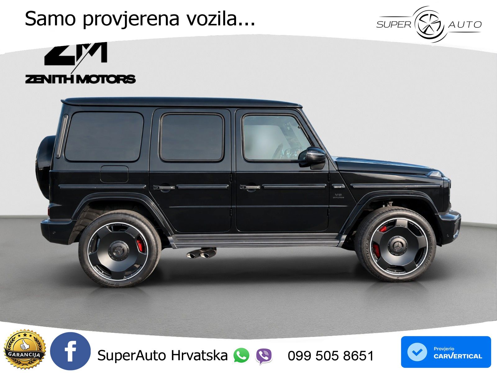 Mercedes AMG G 63 Long V8 (585 KS) 4MATIC 9G-TRONIC AMG SPEEDSHIFT TCT