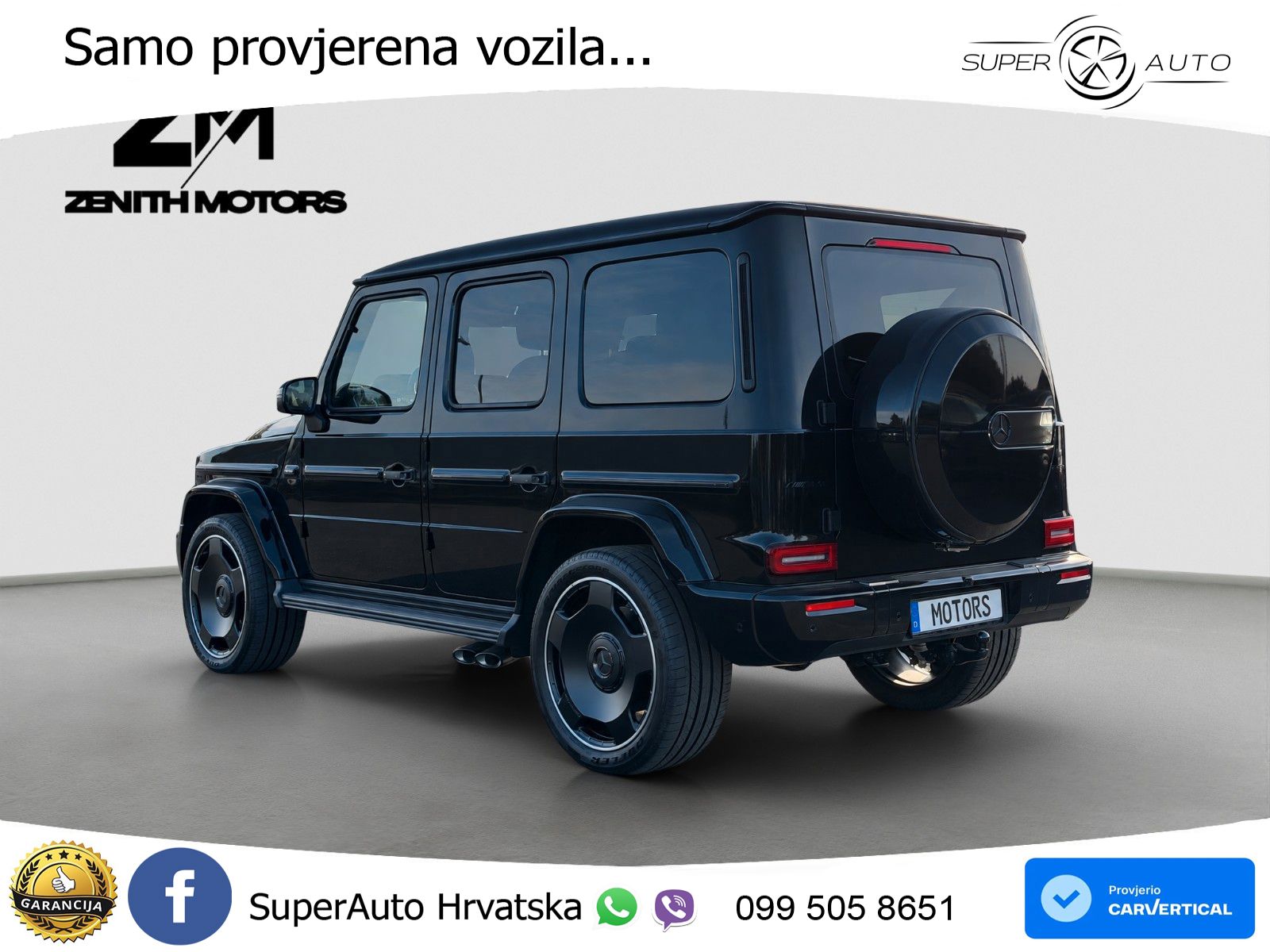 Mercedes AMG G 63 Long V8 (585 KS) 4MATIC 9G-TRONIC AMG SPEEDSHIFT TCT
