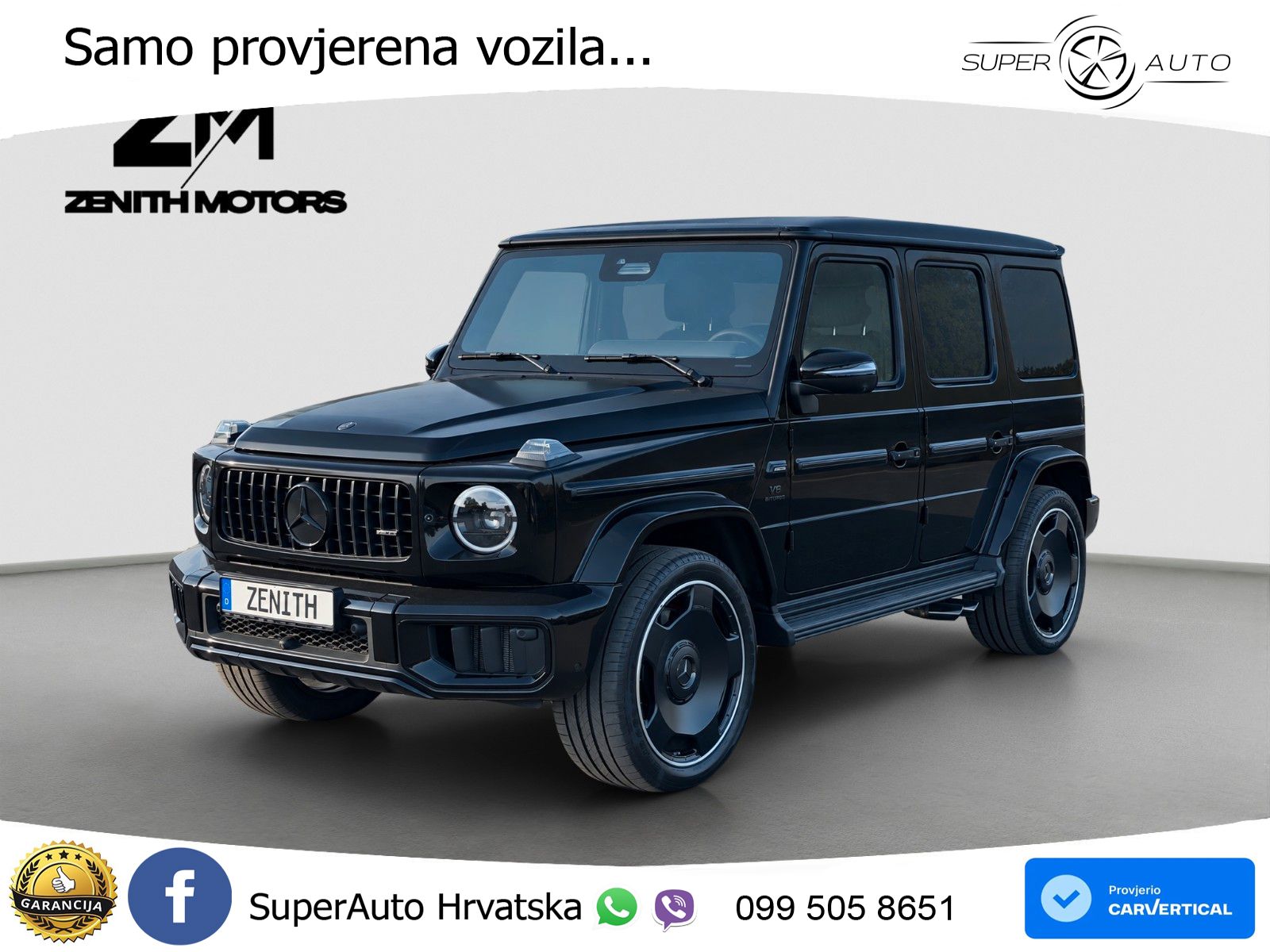 Mercedes AMG G 63 Long V8 (585 KS) 4MATIC 9G-TRONIC AMG SPEEDSHIFT TCT