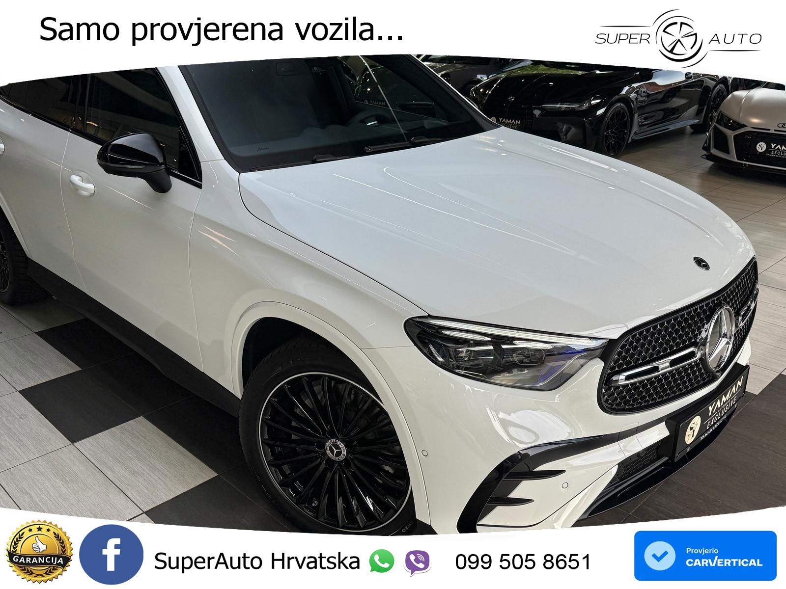 Mercedes GLC Coupe 220d (197 KS) 4MATIC 9G-TRONIC AMG ACC+HEAD+GR SJED+360+PANO
