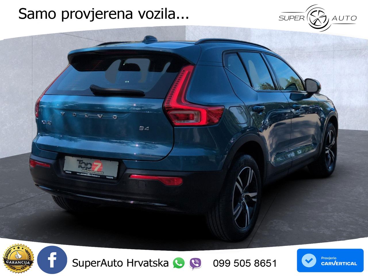 Volvo XC40 2.0 B3 163 KS Automatic LED+GR SJED+ACC
