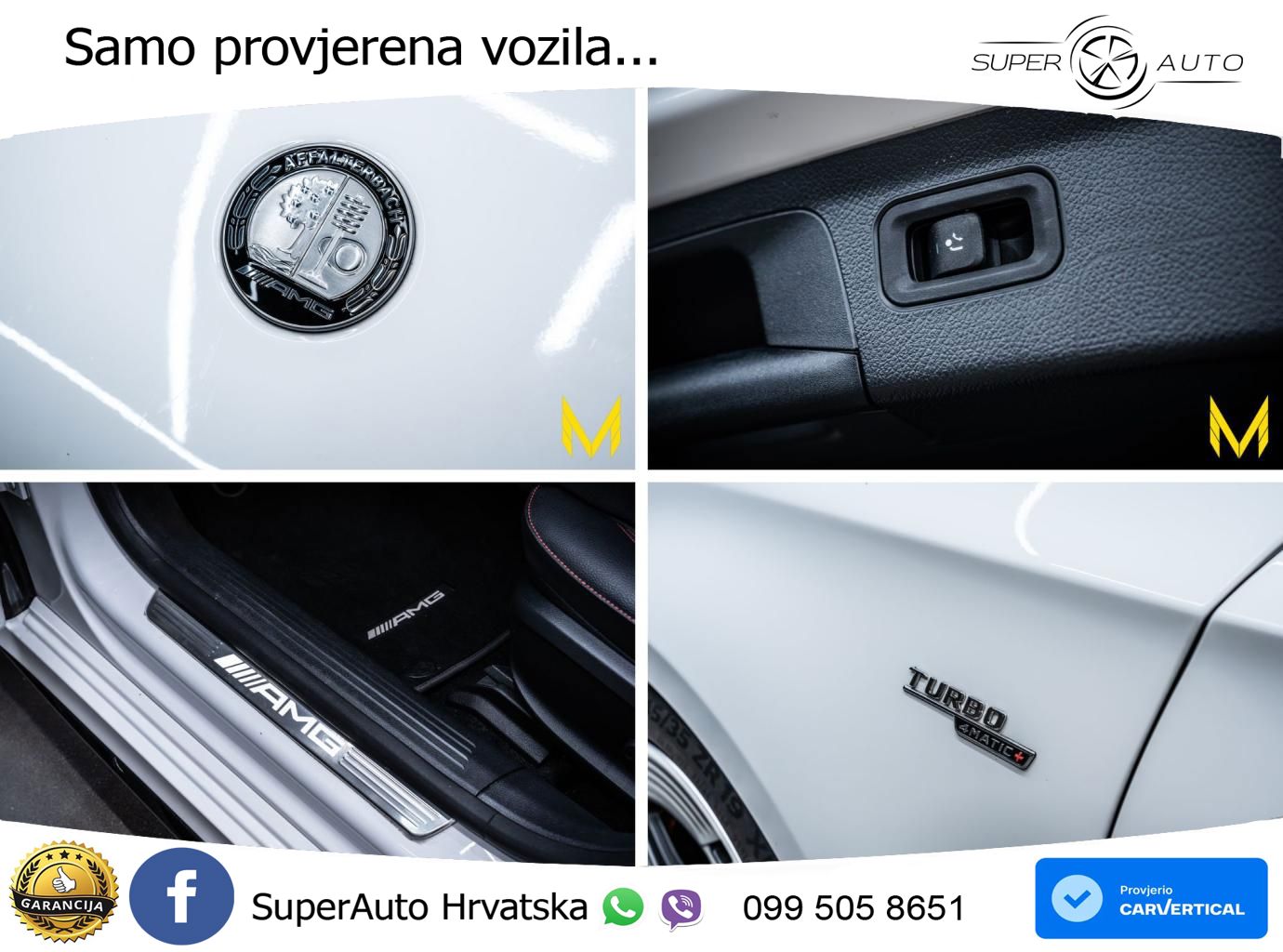 Mercedes-Benz AMG A 45 S 4MATIC+ AMG SPEEDSHIFT DCT 8G ACC+HEAD+GR SJED+360+PANO
