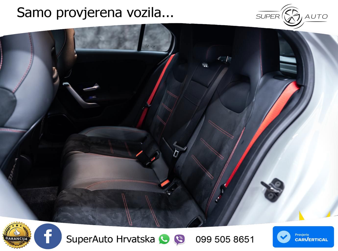 Mercedes-Benz AMG A 45 S 4MATIC+ AMG SPEEDSHIFT DCT 8G ACC+HEAD+GR SJED+360+PANO