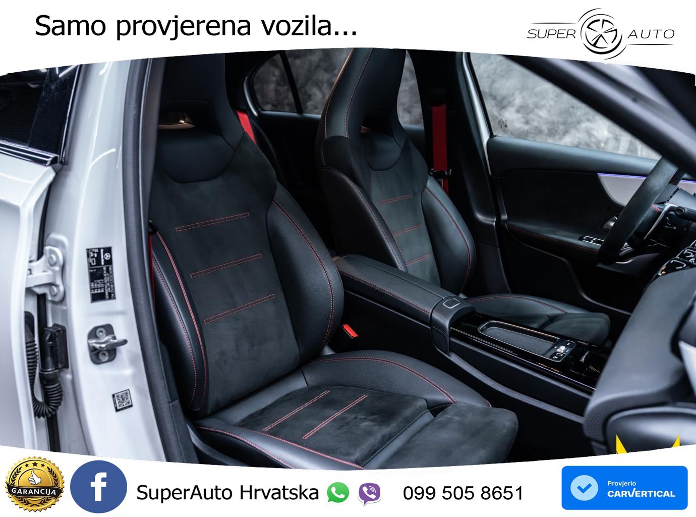 Mercedes-Benz AMG A 45 S 4MATIC+ AMG SPEEDSHIFT DCT 8G ACC+HEAD+GR SJED+360+PANO