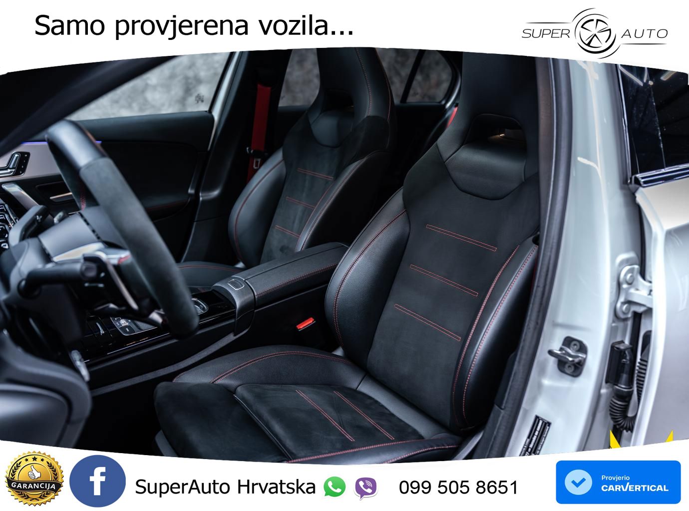 Mercedes-Benz AMG A 45 S 4MATIC+ AMG SPEEDSHIFT DCT 8G ACC+HEAD+GR SJED+360+PANO