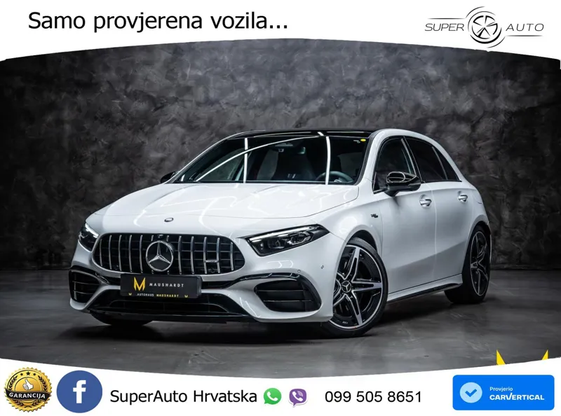 Mercedes-Benz AMG A 45 S 4MATIC+ AMG SPEEDSHIFT DCT 8G ACC+HEAD+GR SJED+360+PANO