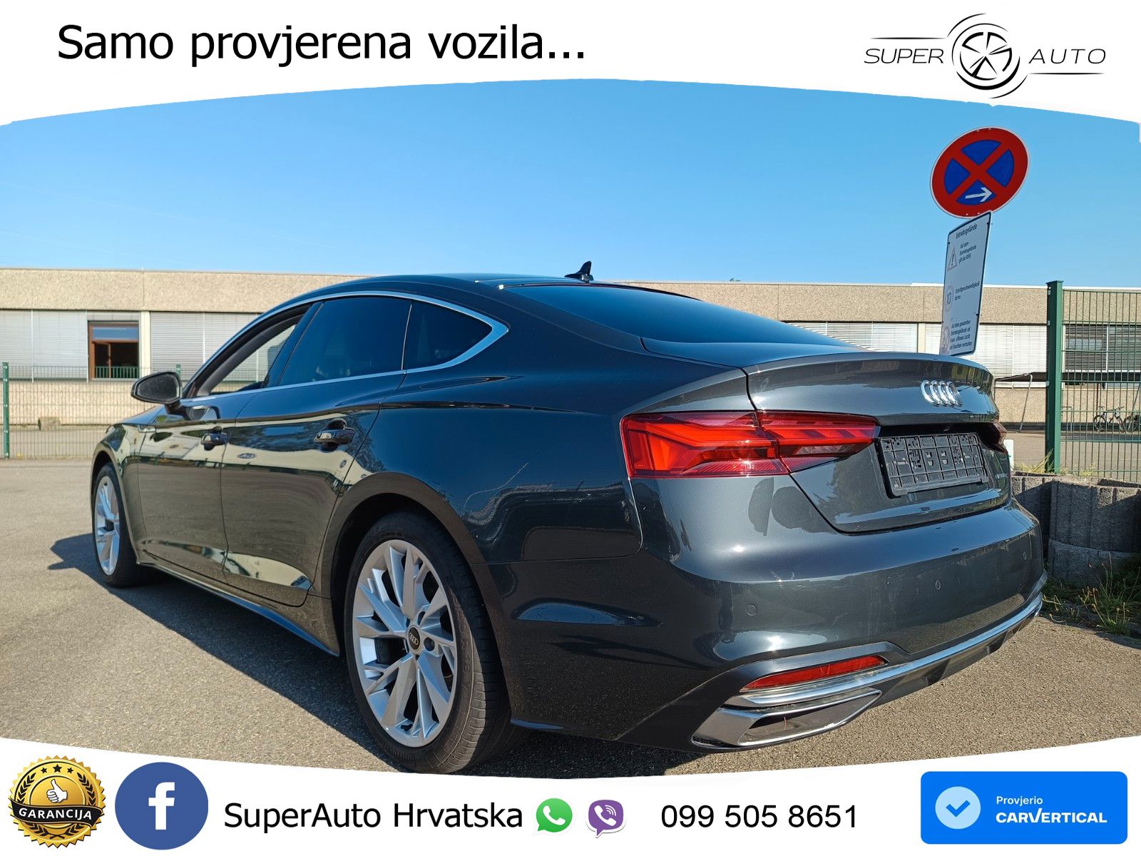 Audi A5 Sportback  40 TFSI (204 KS) quattro S tronic advanced LED+GR SJED+ACC