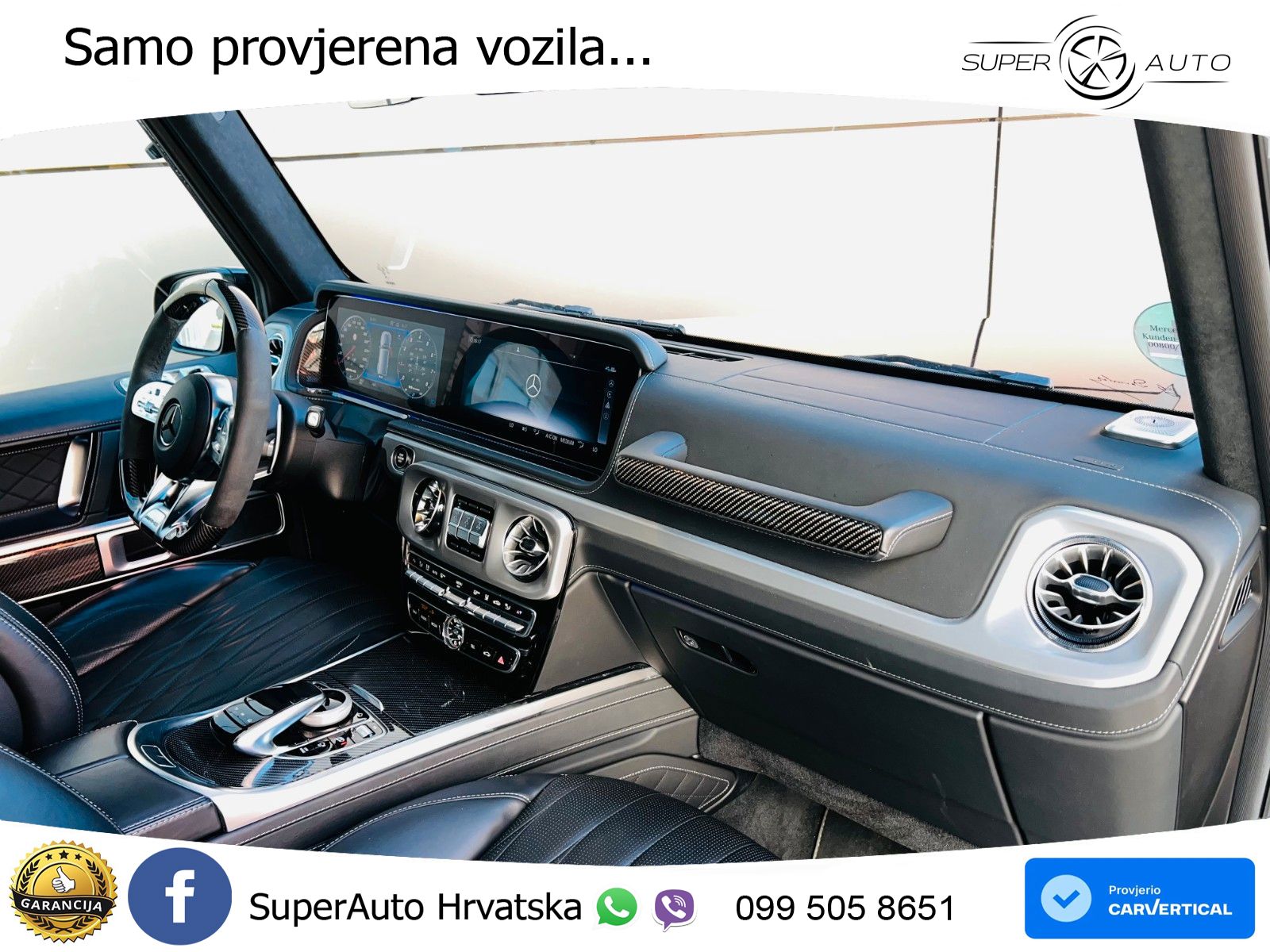Mercedes AMG G 63 Long V8 (585 KS) 4MATIC 9G-TRONIC AMG SPEEDSHIFT PLUS Exclusive LED+GR SJED+ACC