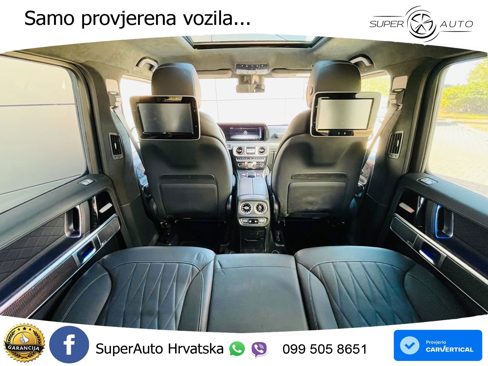 Mercedes AMG G 63 Long V8 (585 KS) 4MATIC 9G-TRONIC AMG SPEEDSHIFT PLUS Exclusive LED+GR SJED+ACC