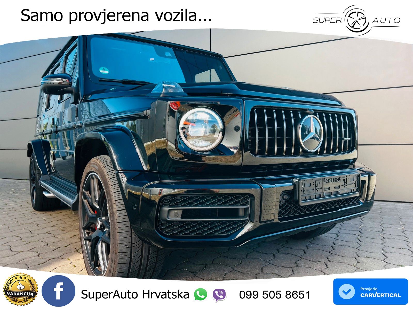 Mercedes AMG G 63 Long V8 (585 KS) 4MATIC 9G-TRONIC AMG SPEEDSHIFT PLUS Exclusive LED+GR SJED+ACC