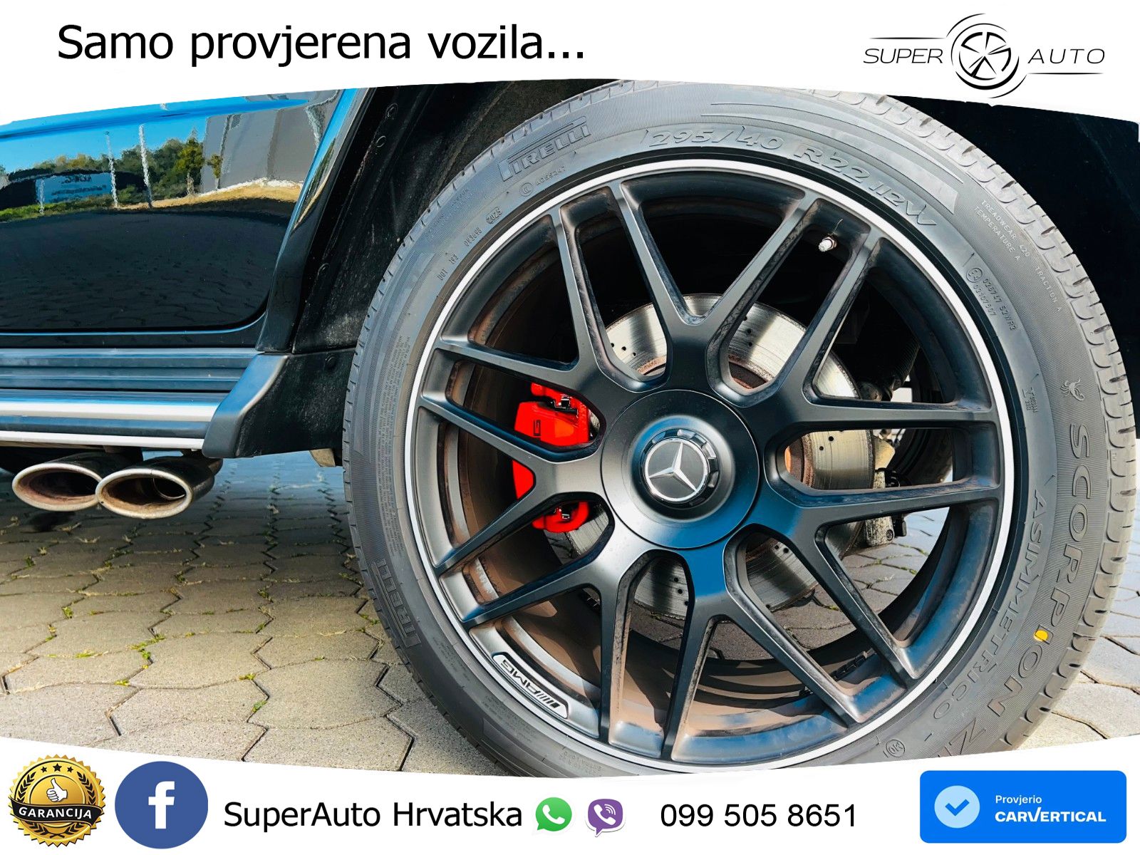Mercedes AMG G 63 Long V8 (585 KS) 4MATIC 9G-TRONIC AMG SPEEDSHIFT PLUS Exclusive LED+GR SJED+ACC